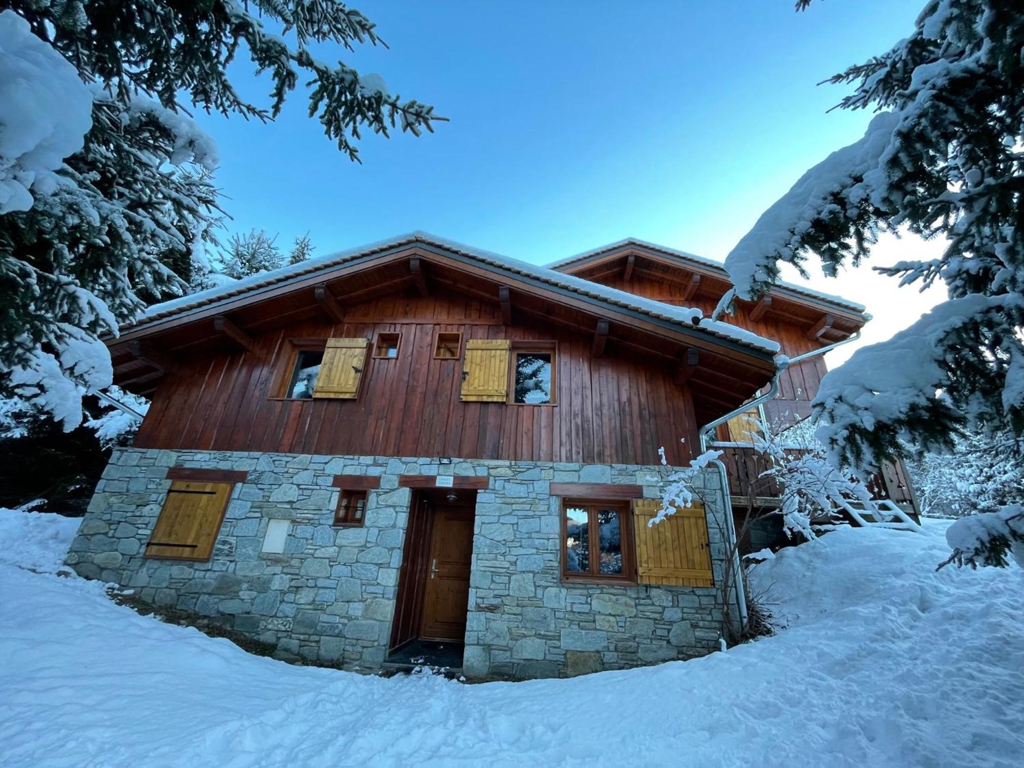 Chalet Tamara Cles Blanches Courchevel Villa Exterior photo